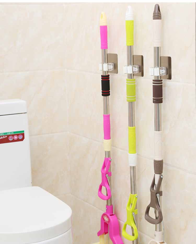 Miniatura 3 de Soporte Organizador Para Escoba Por Unid