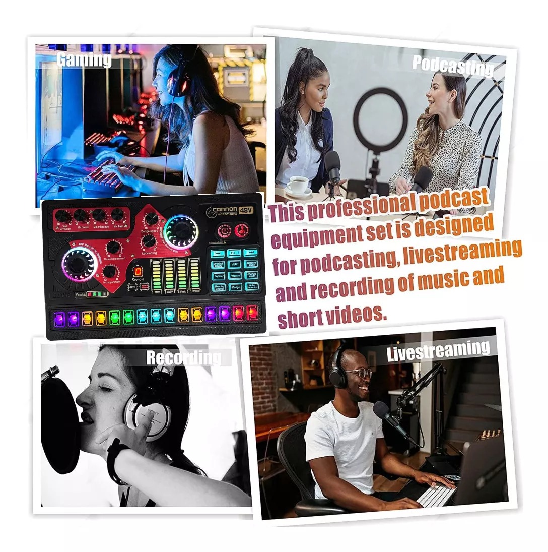 Miniatura 5 de TARJETA DE SONIDO MEZCLADOR X5