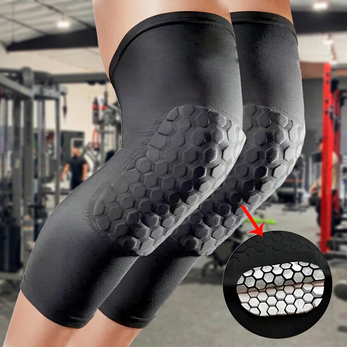 Rodilleras Deportivas AntiColision MR-10