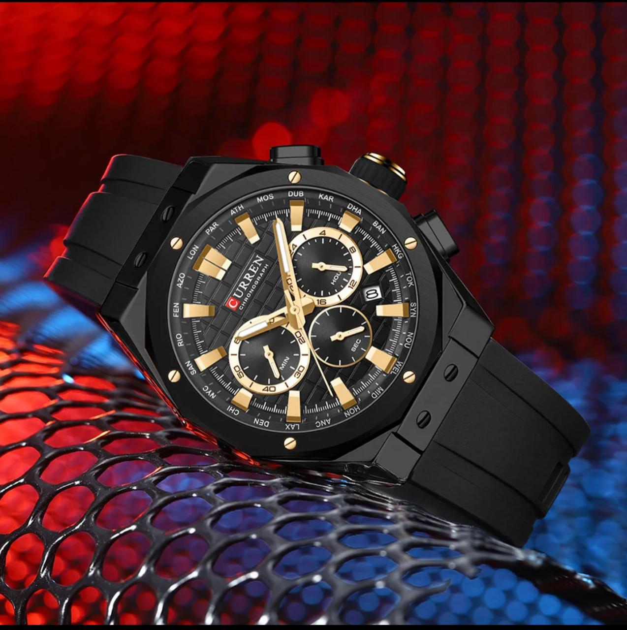 Reloj Deportivo para Hombre Curren 8464 | Elegancia y Resistencia