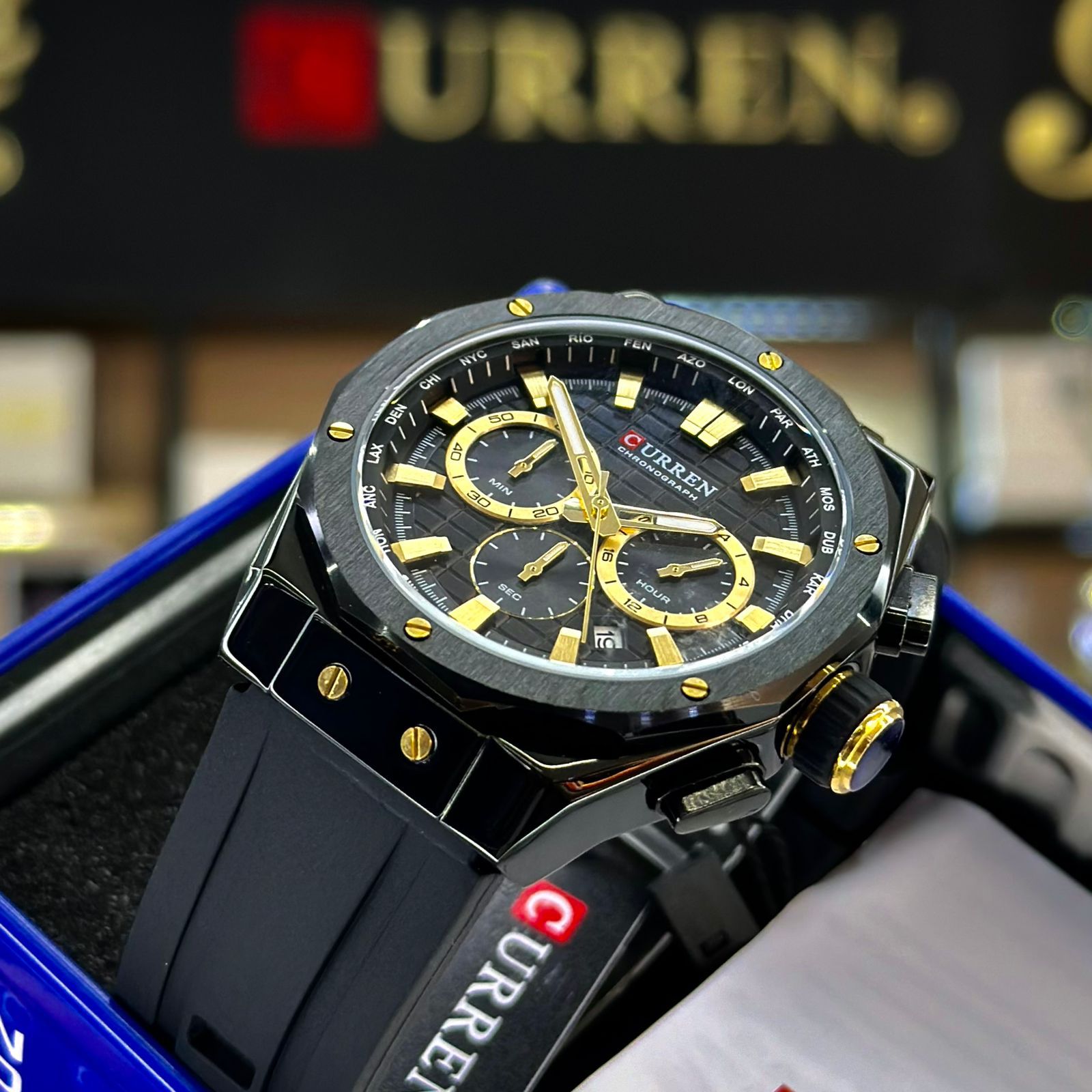 Reloj Deportivo para Hombre Curren 8464 | Elegancia y Resistencia