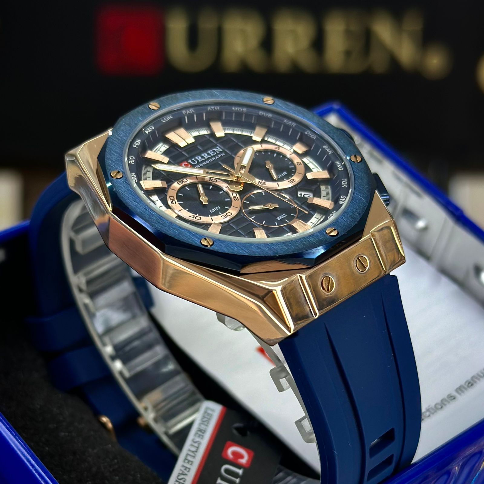 Reloj Deportivo para Hombre Curren 8464 | Elegancia y Resistencia