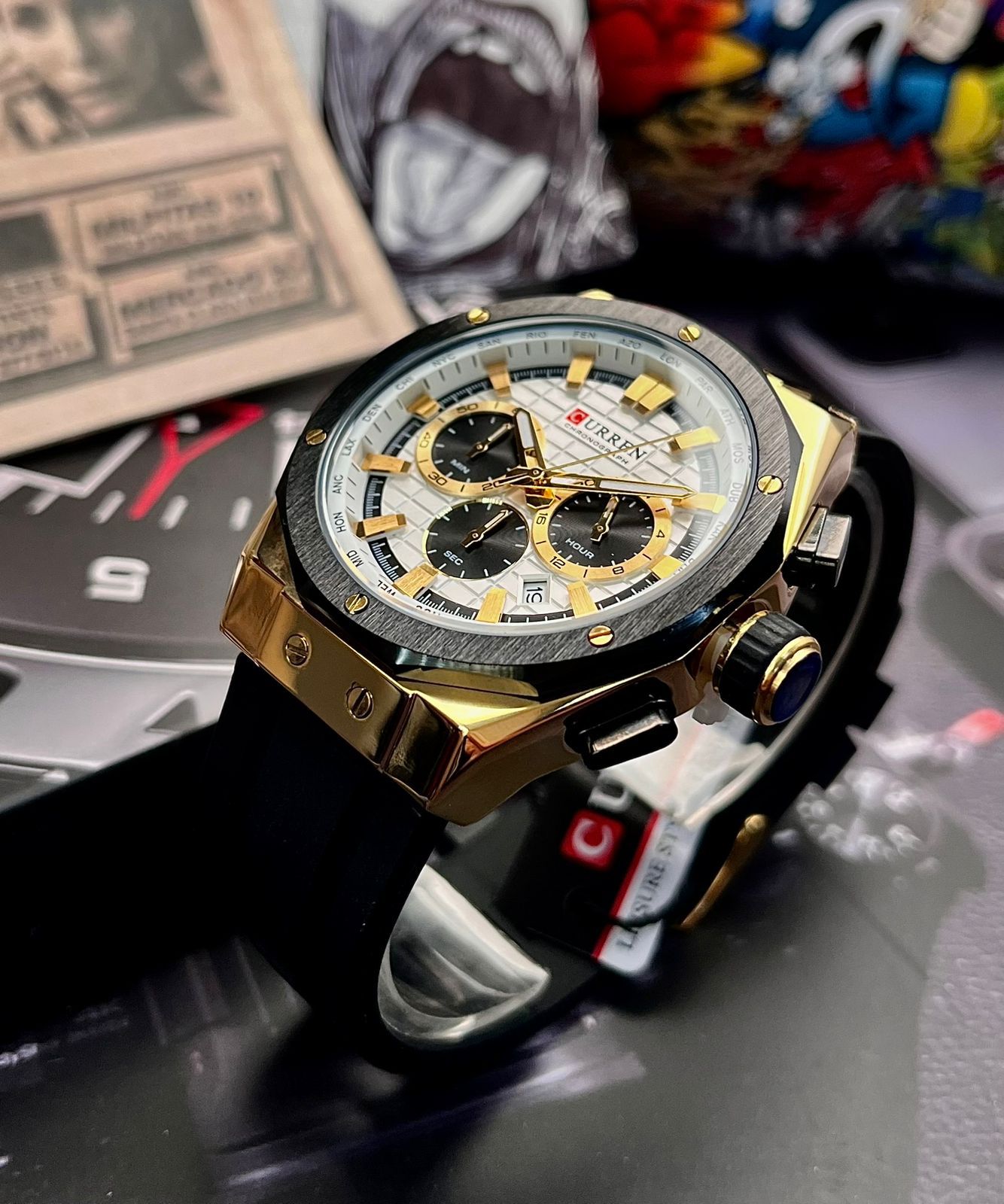 Reloj Deportivo para Hombre Curren 8464 | Elegancia y Resistencia