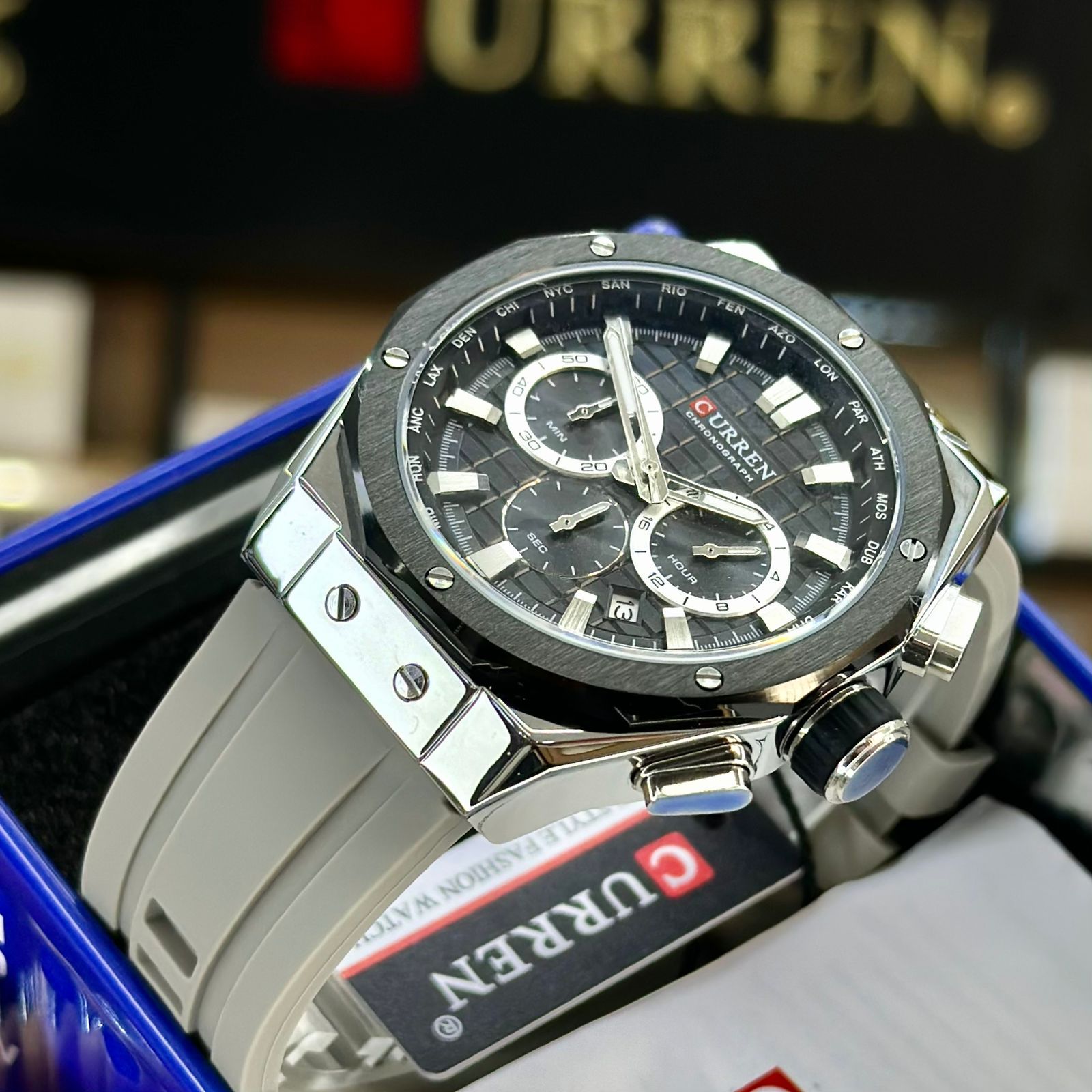 Reloj Deportivo para Hombre Curren 8464 | Elegancia y Resistencia