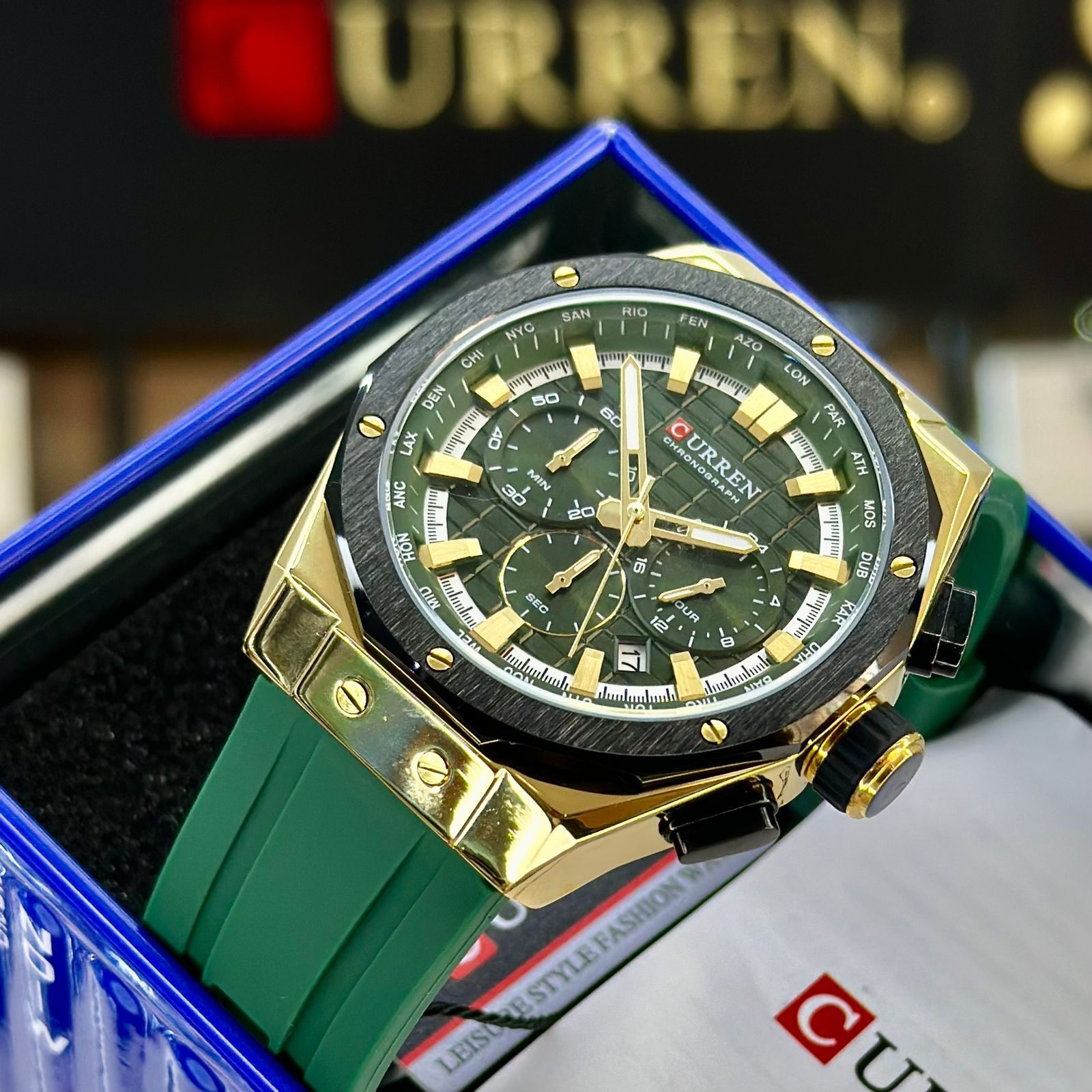 Reloj Deportivo para Hombre Curren 8464 | Elegancia y Resistencia
