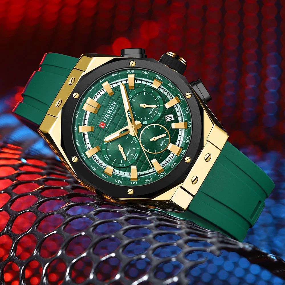 Reloj Deportivo para Hombre Curren 8464 | Elegancia y Resistencia