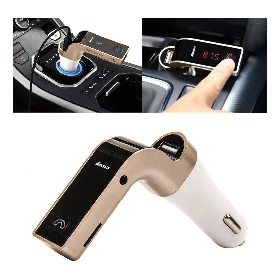 Miniatura 2 de Transmisor Carro Carg7 Usb Aux Bluetooth