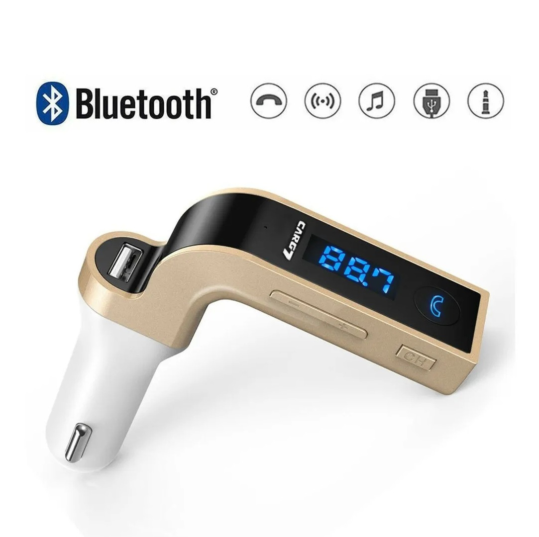 Miniatura 5 de Transmisor Carro Carg7 Usb Aux Bluetooth