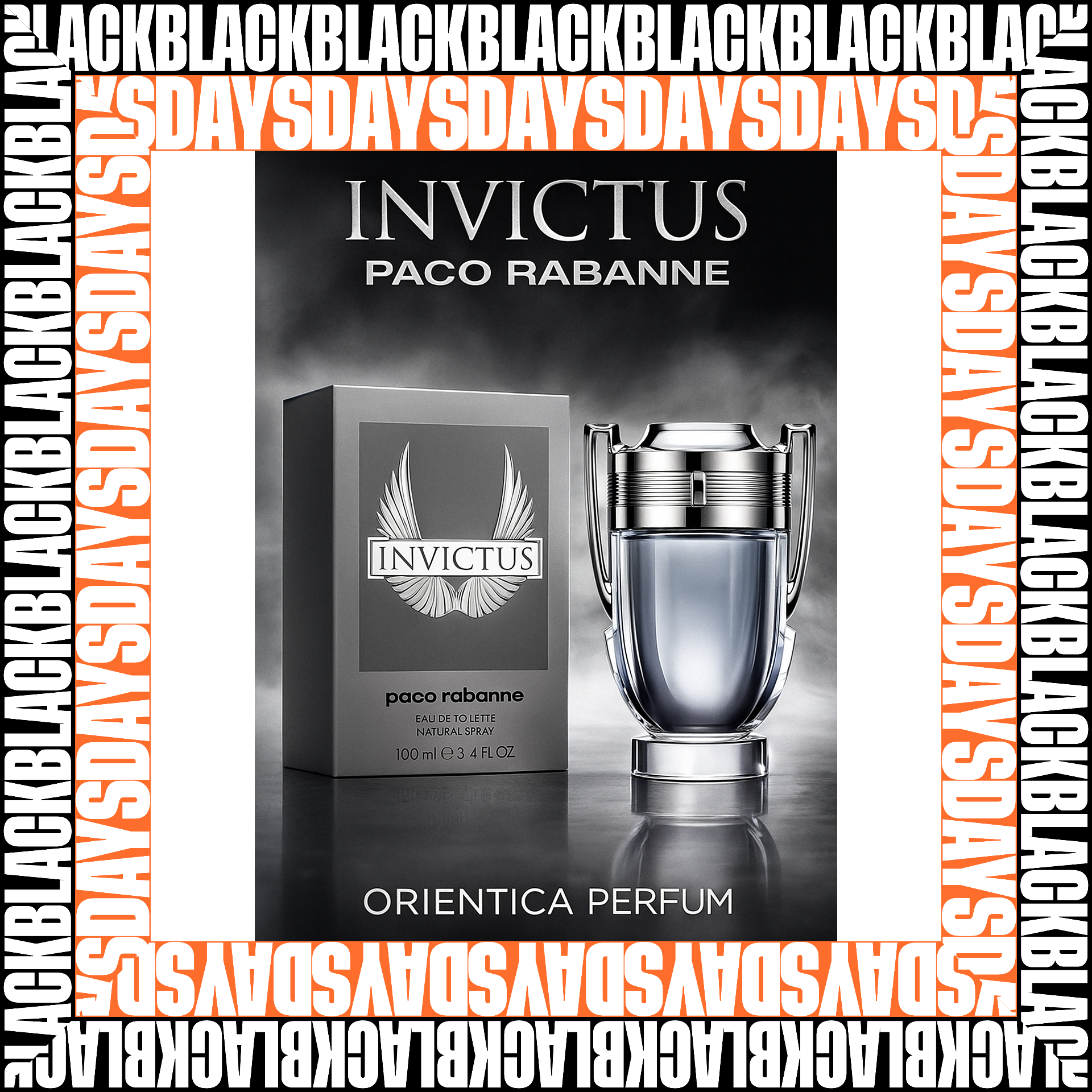 INVICTUS PACO RABANNE BLACK DAYS