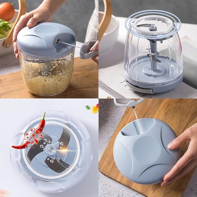 Miniatura 4 de Picador Cortador De Verduras Manual