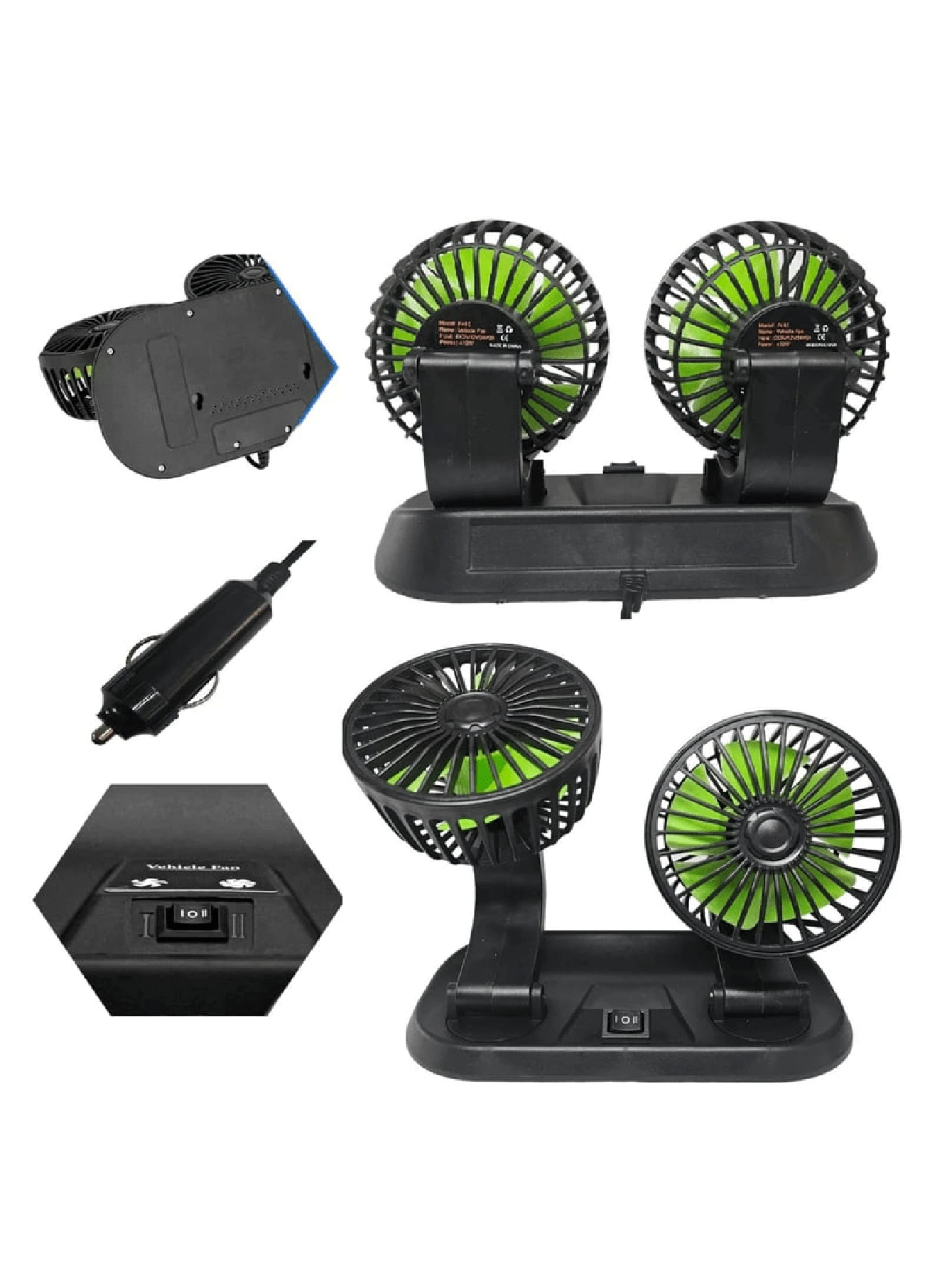 Ventilador Portátil Para El Vehículo