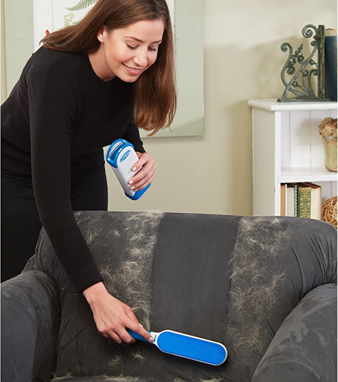 Miniatura 2 de CEPILLO LIMPIA QUITA PELO FK-34