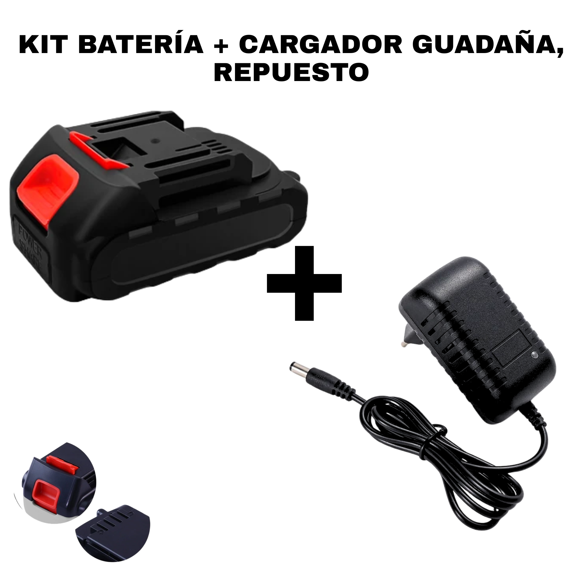 Kit Bateria + Cargador Guadaña, Repuesto
