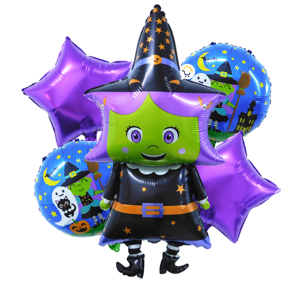 Vista 2 de Bouquet Globos Metalizados X5 GH01 - color: verde