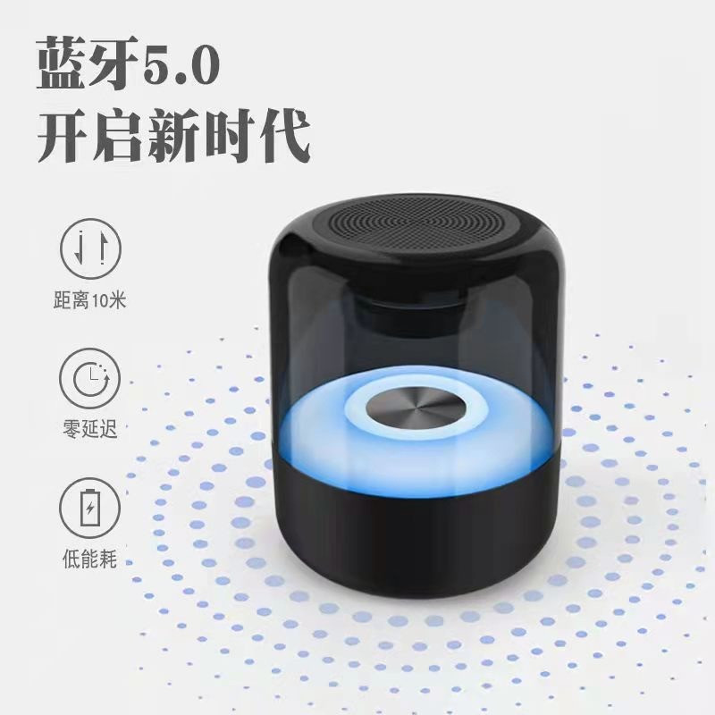 Miniatura 2 de Parlante inalambrico portatil con ilumin