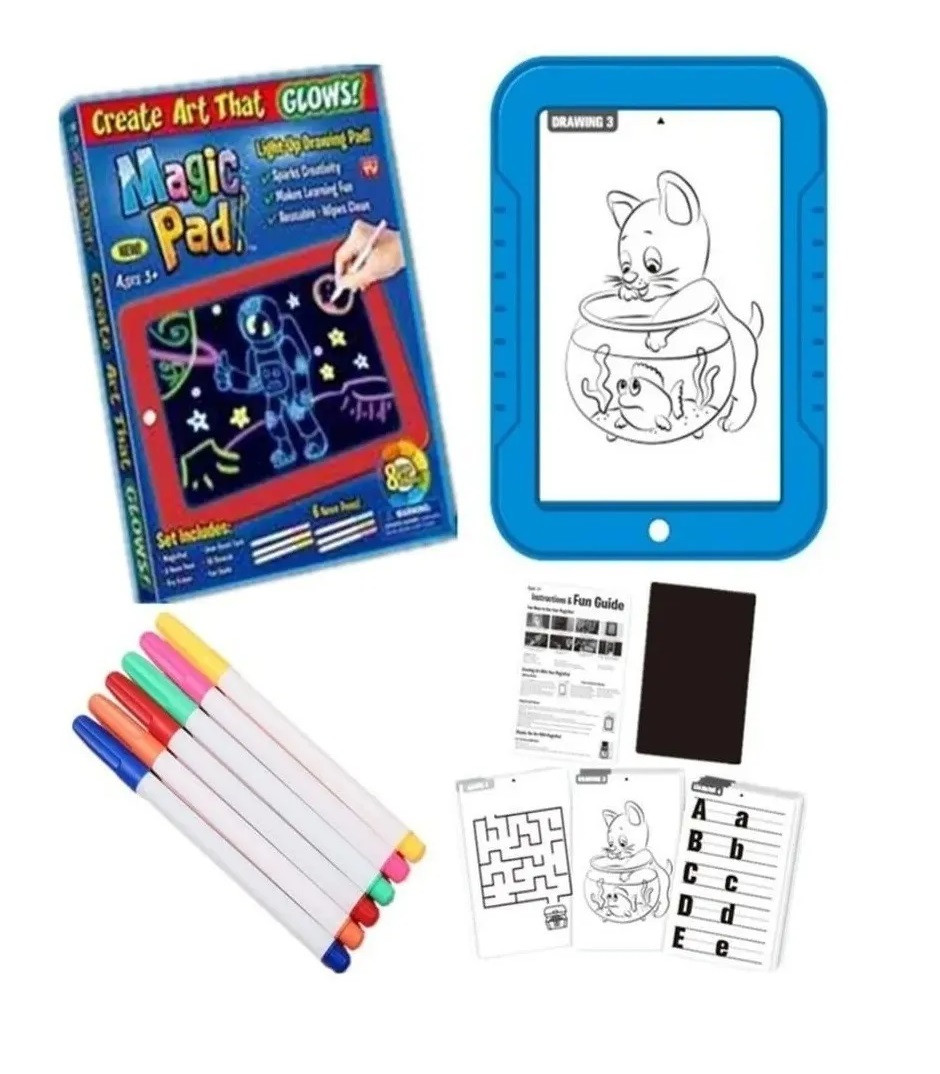 Miniatura 3 de Tablero De Dibujo Luz Led Magic Pad