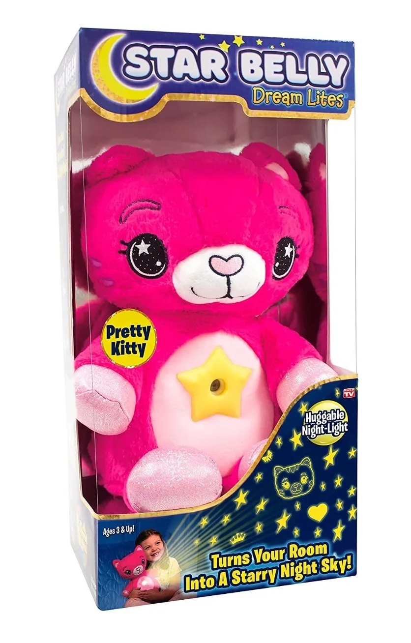 Vista 12 de Peluche Star Belly Dream Lites Luz Noctu - COLOR: Lila