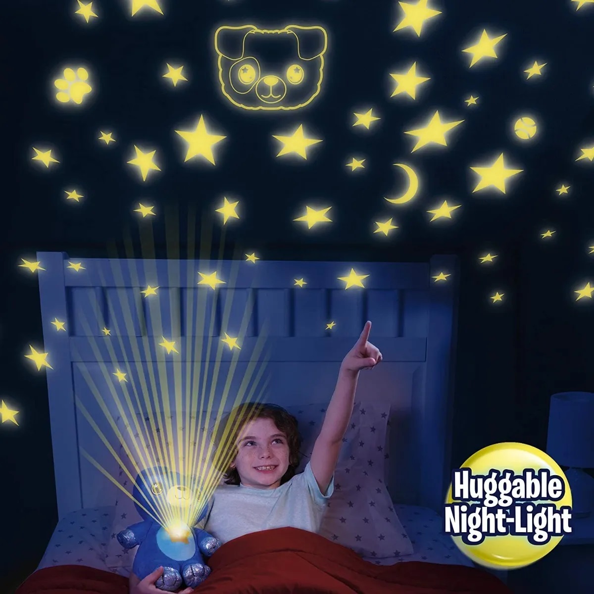 Vista 24 de Peluche Star Belly Dream Lites Luz Noctu - COLOR: Lila