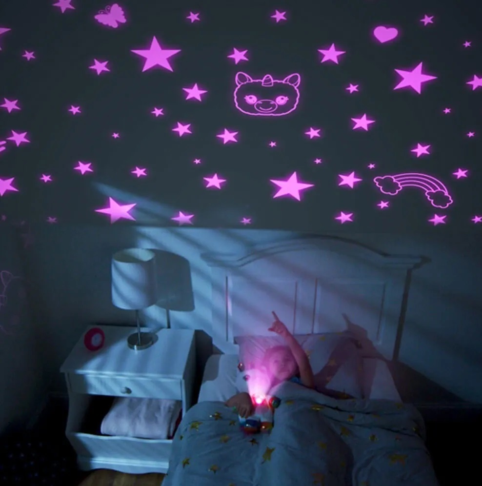 Vista 21 de Peluche Star Belly Dream Lites Luz Noctu - COLOR: Lila