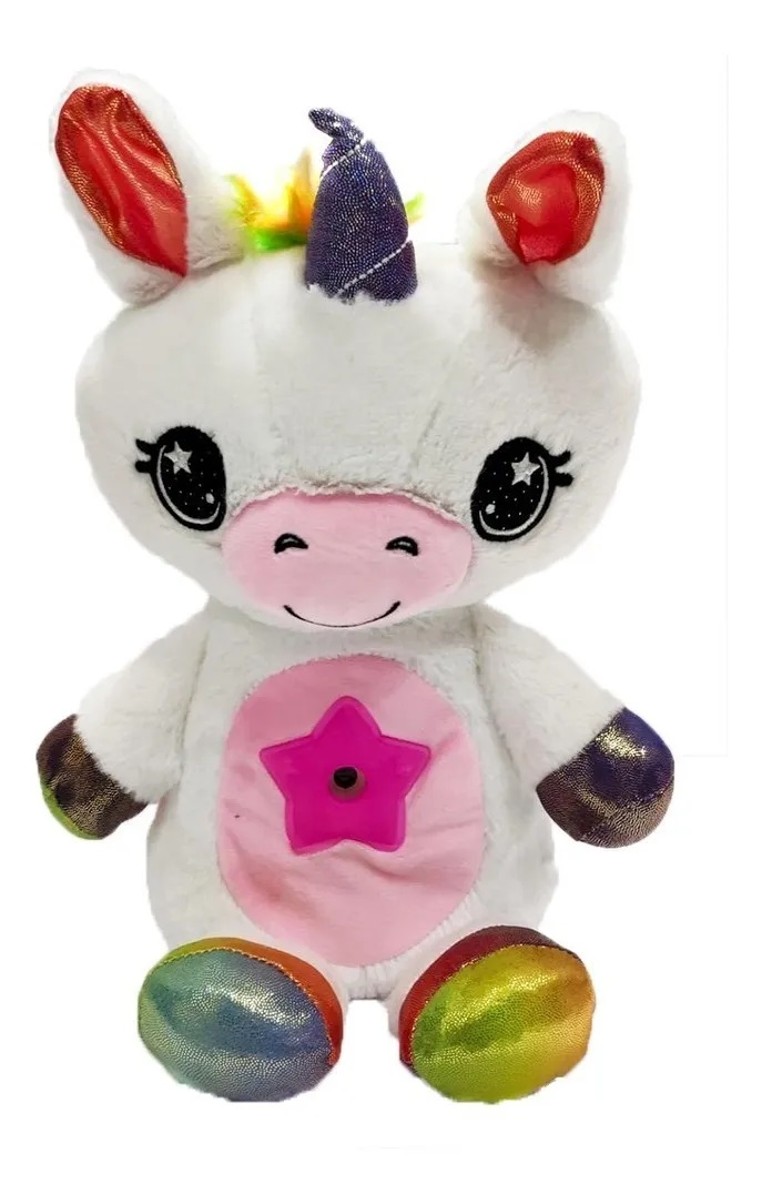 Vista 22 de Peluche Star Belly Dream Lites Luz Noctu - COLOR: Lila