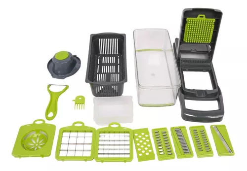 Miniatura 2 de Combo Trituradora De Ajos + Picador14PCS