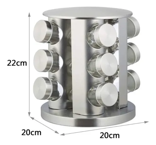 Miniatura 3 de Organizador de 12 piezas de especias