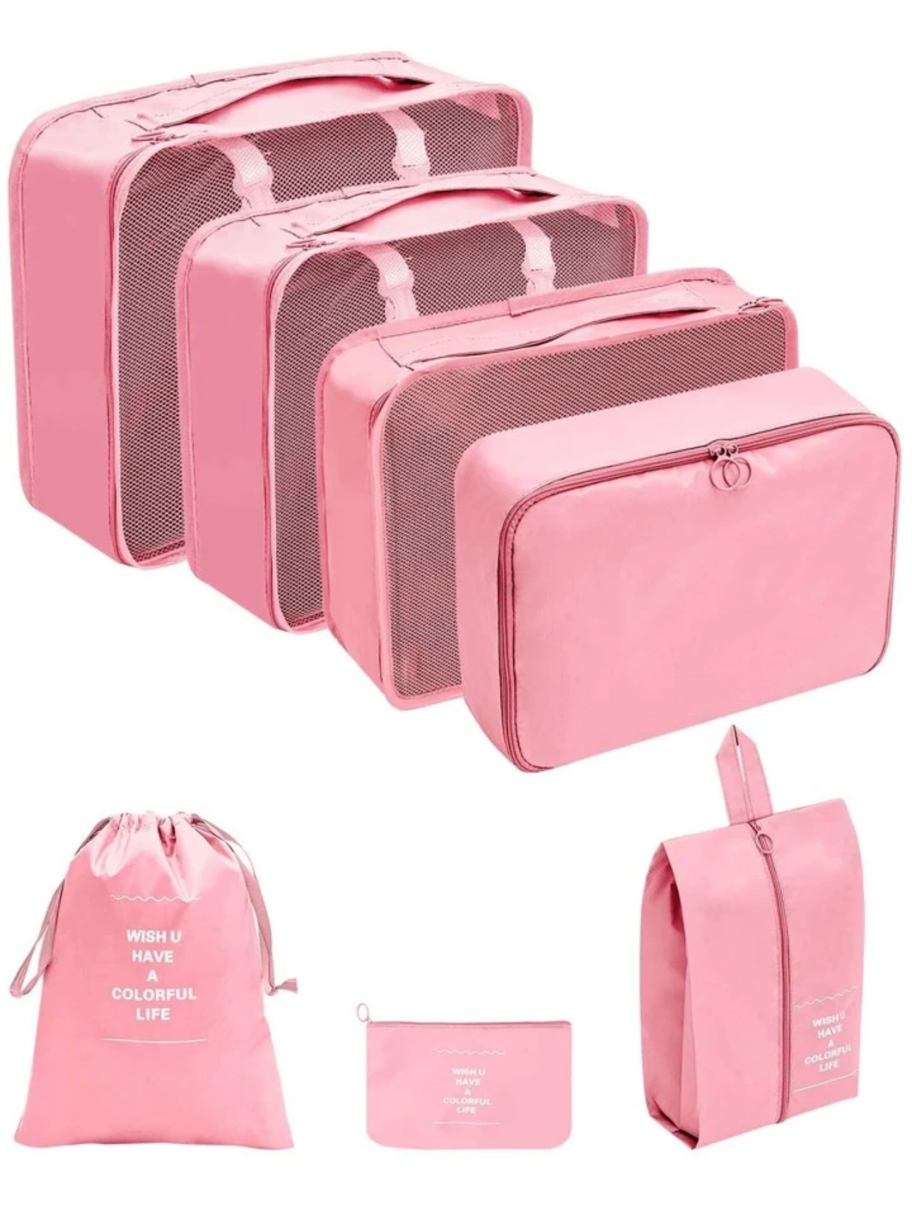 Vista 2 de SET ORGANIZADOR DE MALETA PCS - COLOR: BEIGE