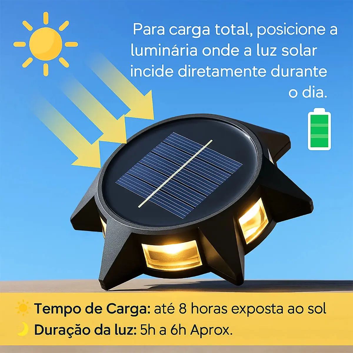 LAMPARA DE JARDIN SOLAR YD-2315