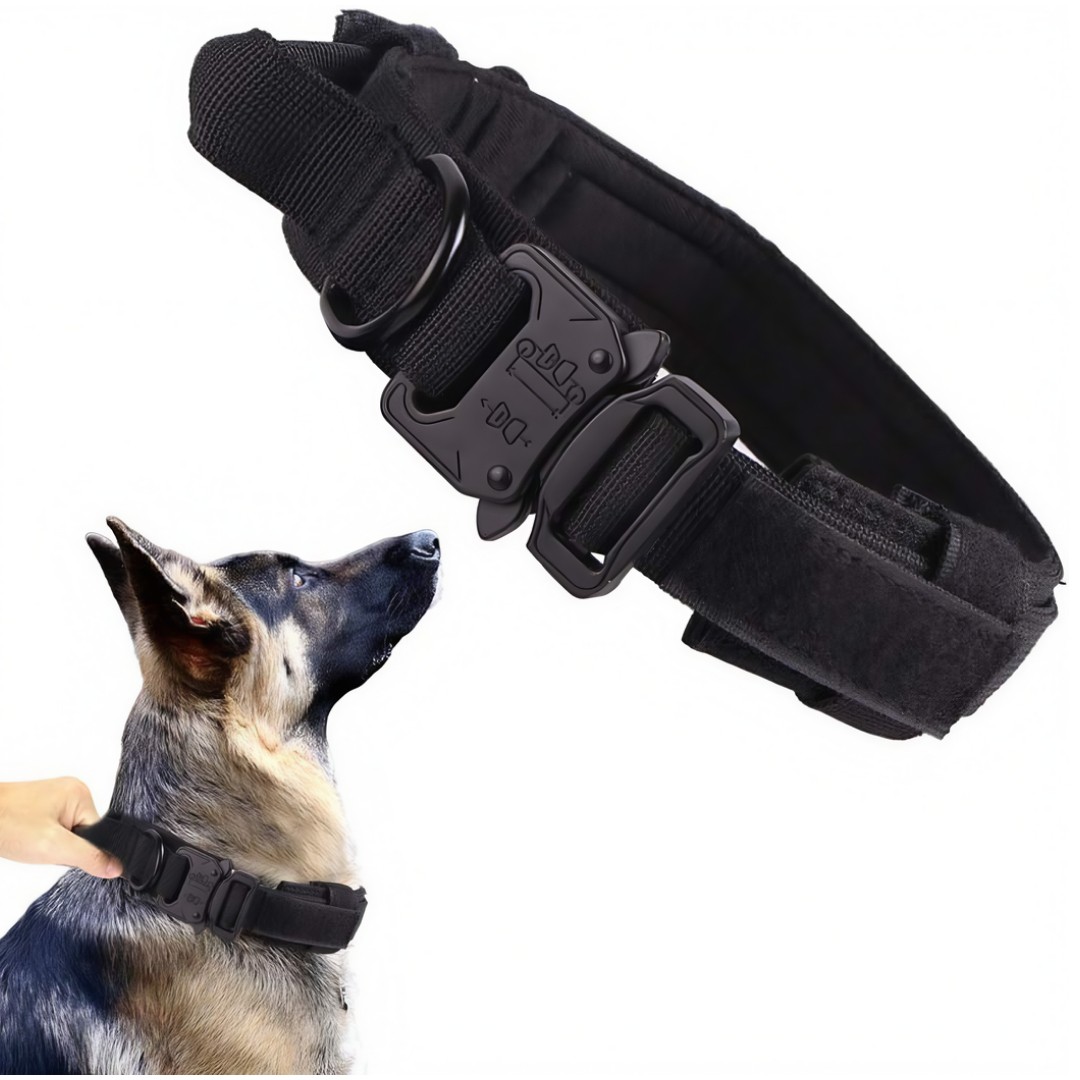 Collar Para Perro Tactico Ajustable 7