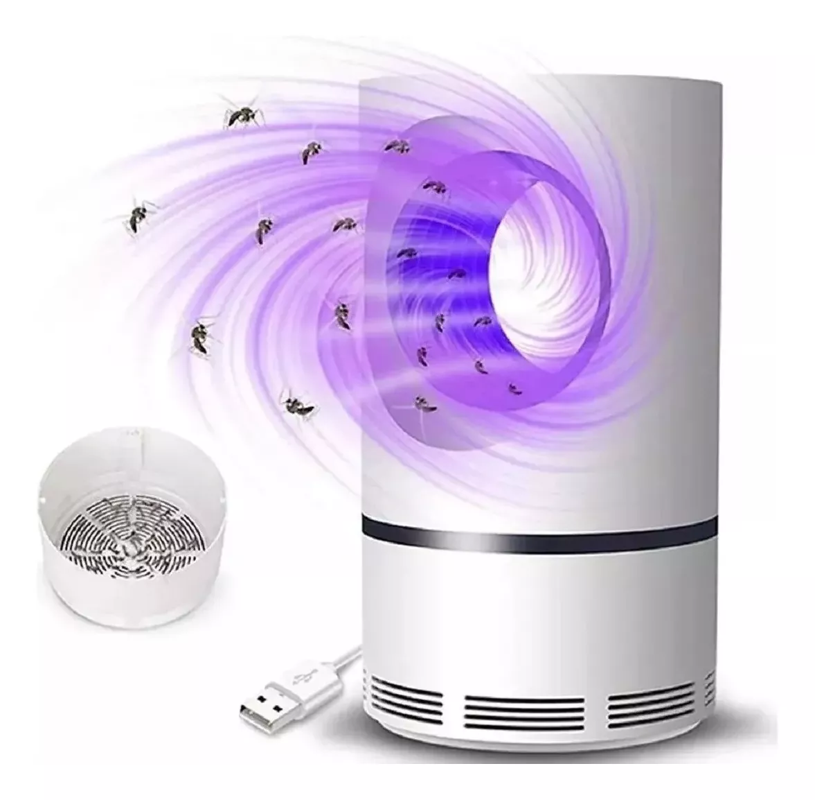 Miniatura 3 de Lampara Repelente De Mosquitos Mata Zanc