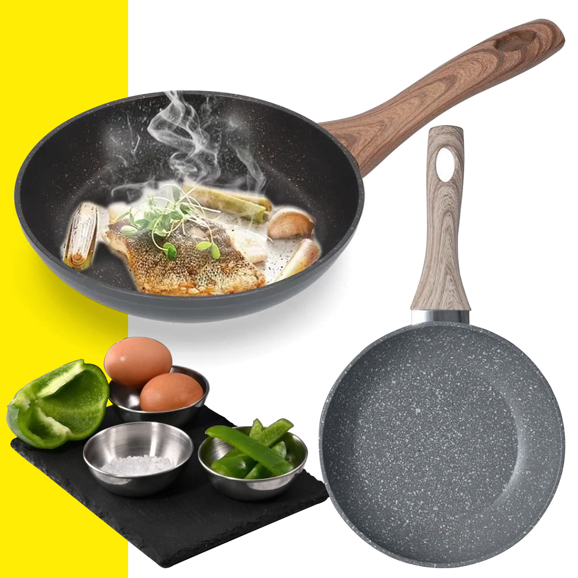 Sarten Antiadherente Base Difusora 18cm