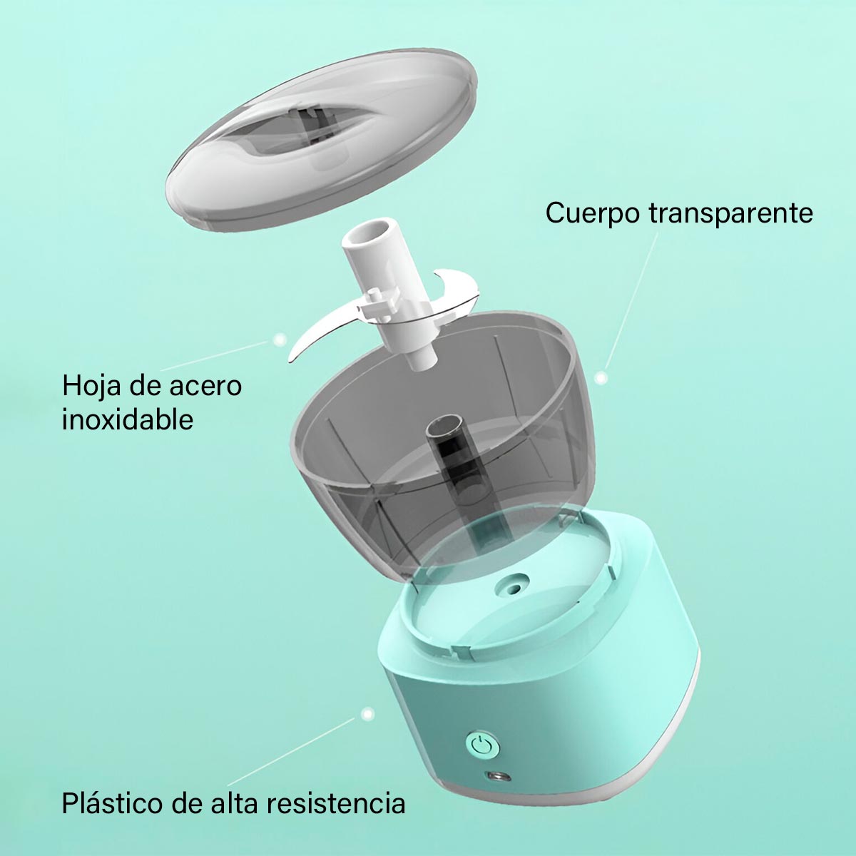 Miniatura 4 de Procesador de Alimentos 2 en 1 MGE-017