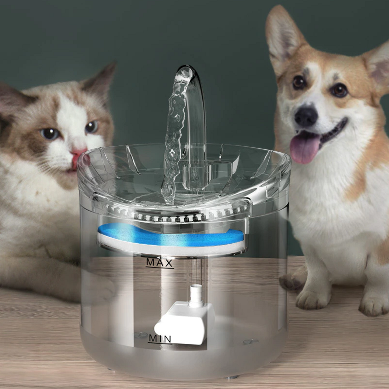 Miniatura 4 de Bebedero Fuente  de Agua Para Gatos
