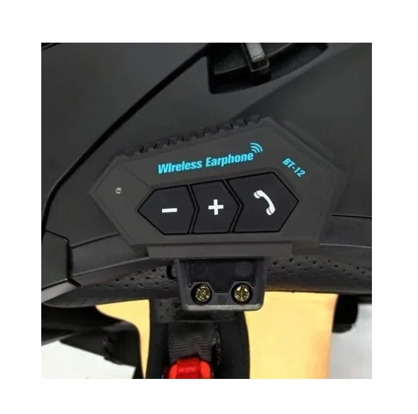 Intercomunicador Bt12 Auriculares Casco