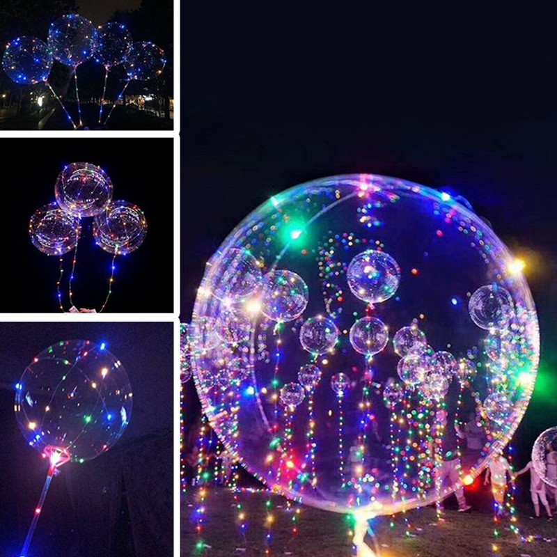 Miniatura 2 de Globos Led Gigante 45 Cm + Micro GHL02EH