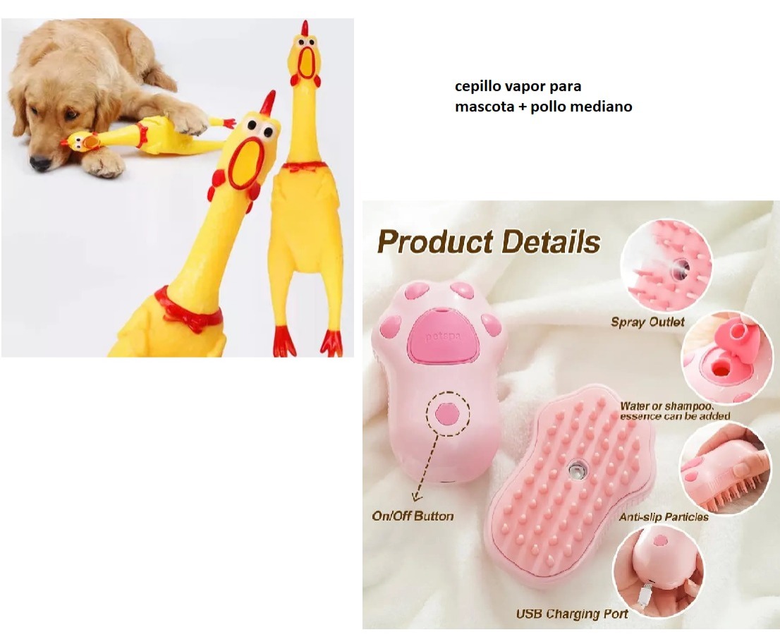 Combo Cepillo Difusor Pollo Chillon