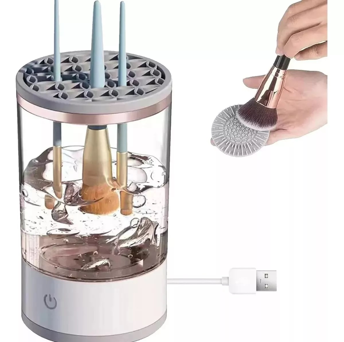 Limpiador Eléctrico Brochas Maquillaje disponible en Yaxa Colombia