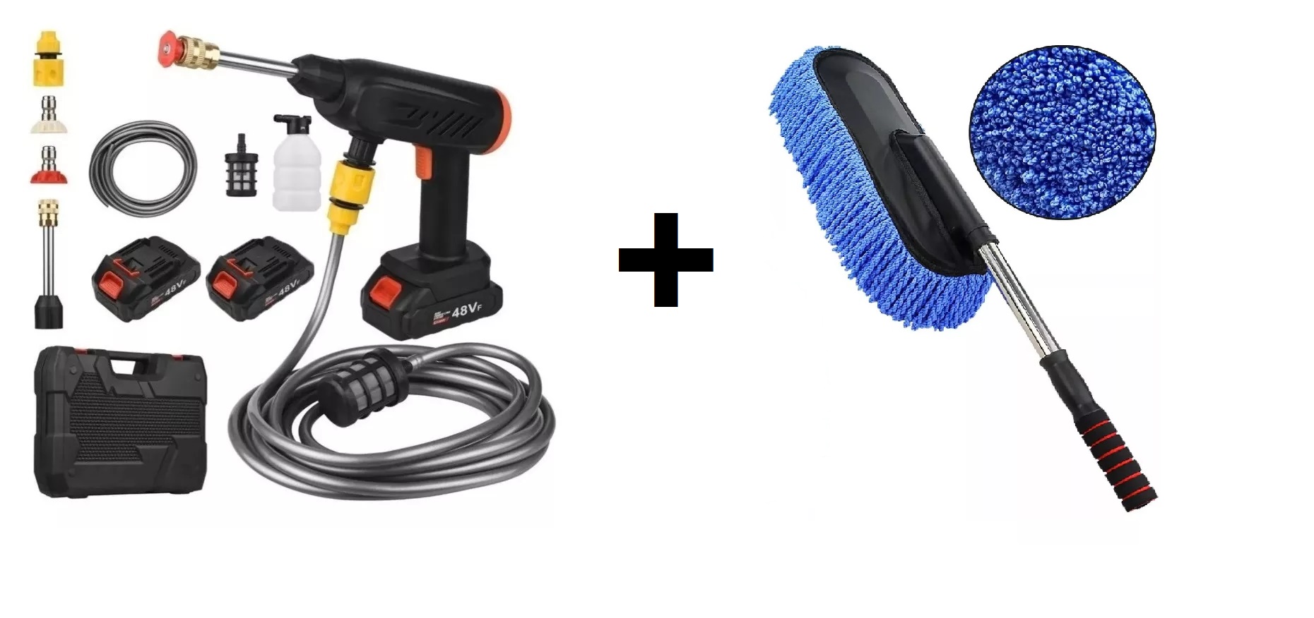 COMBO HROLAVADORA 2 B + CEPILLO MICROFIB