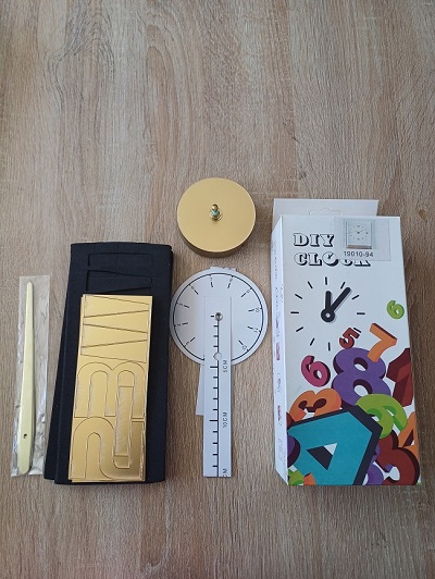 Miniatura 3 de RELOJ DE PARED MINI 50X50CM COLOR DORADO