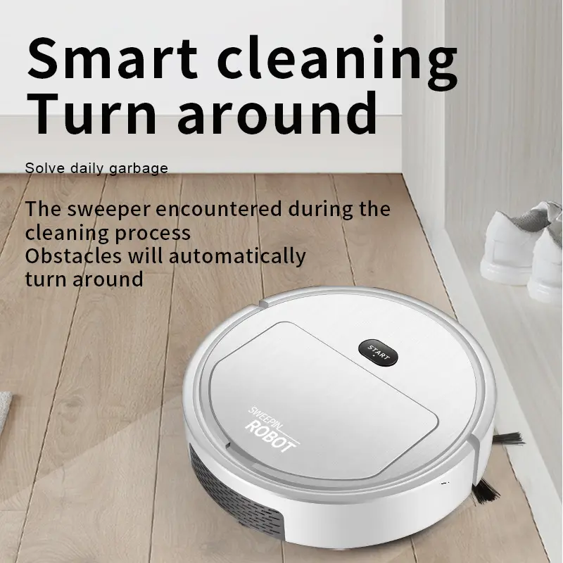 Robot Aspiradora Barrido Recargable