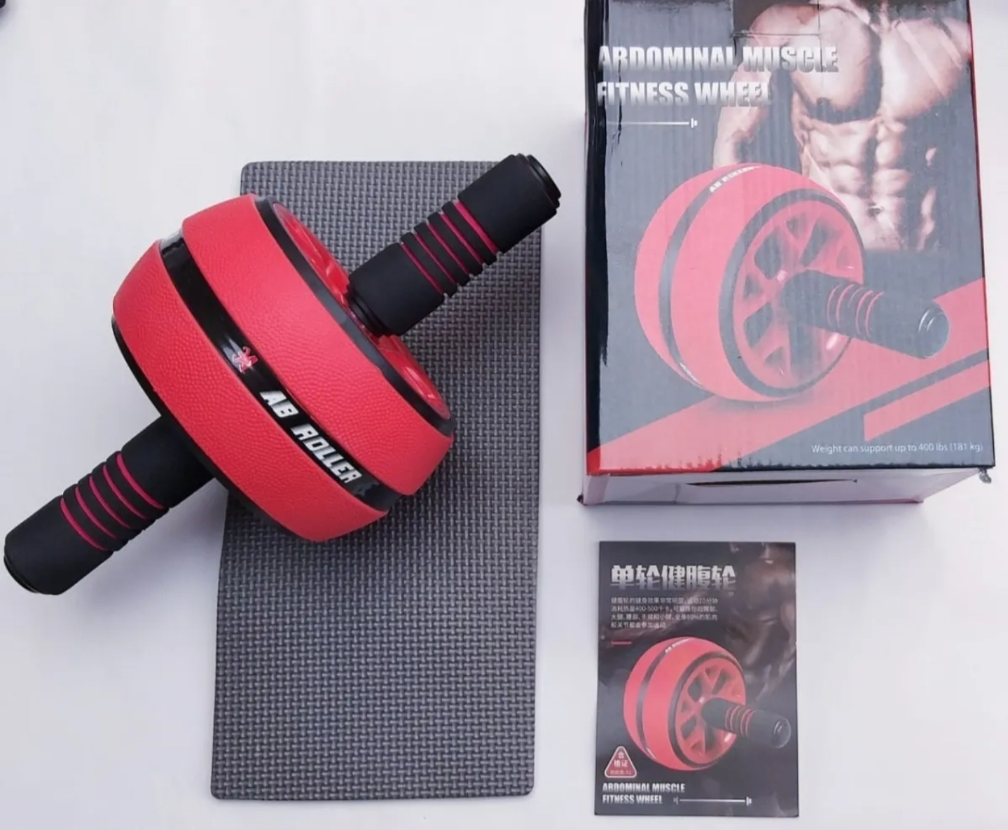 Miniatura 3 de Rueda Abdominal ab roller Ejercita Brazo