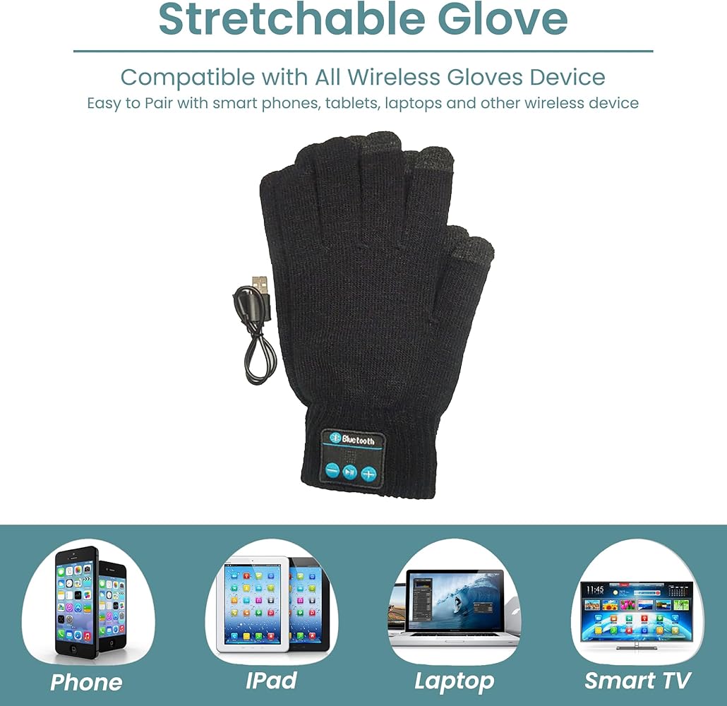 Miniatura 5 de Guantes inalámbricos para smartphone