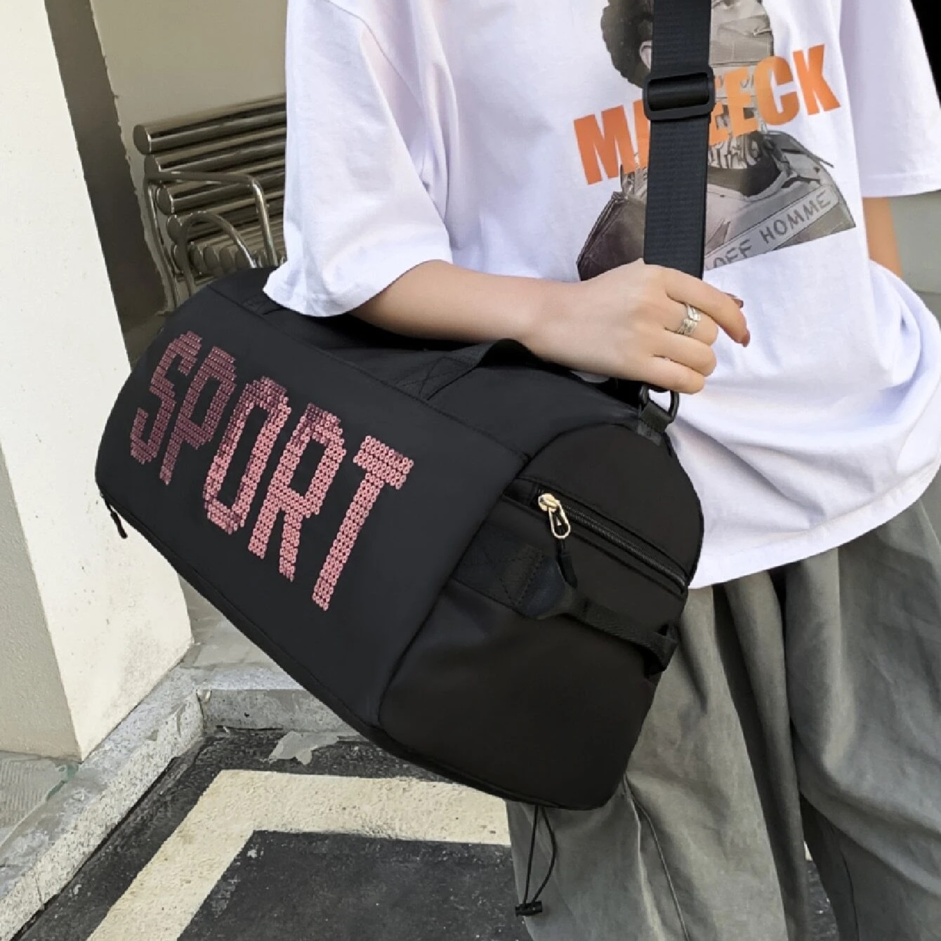Bolso marca Sport grande impermeable