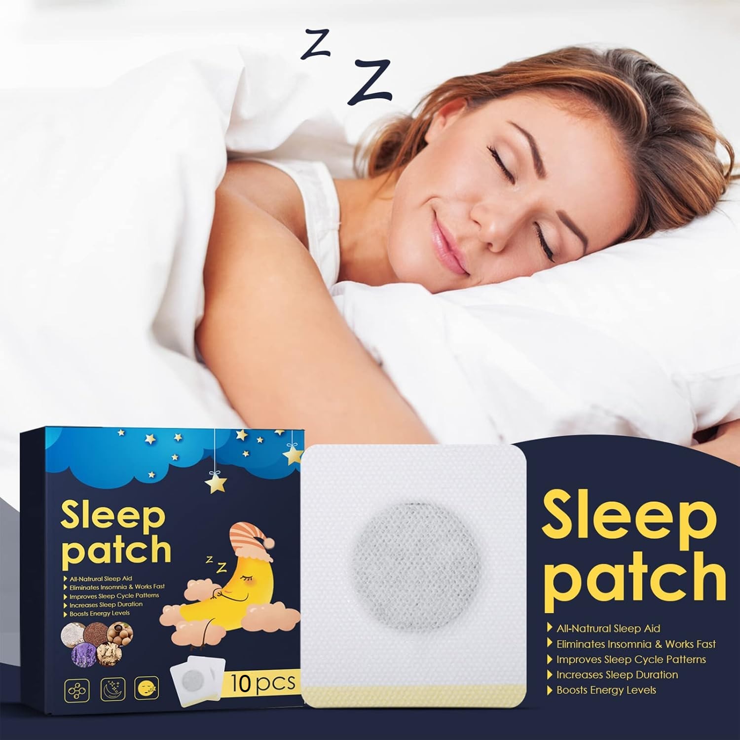 Parches Para Dormir X 10 Unidades