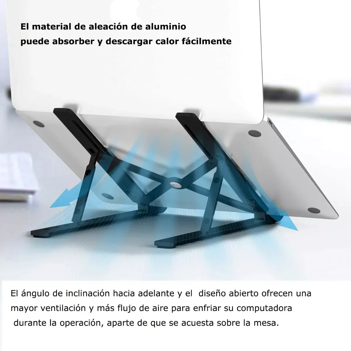 Miniatura 2 de Base Soporte Para Laptop Plegable