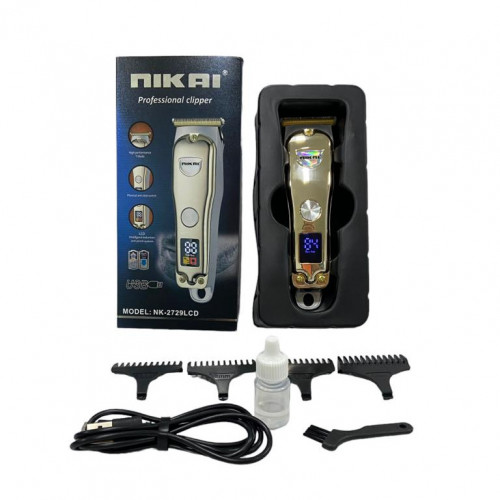 Miniatura 1 de MAQUINA DE MOTILAR RECARGABLE NK-2729LCD