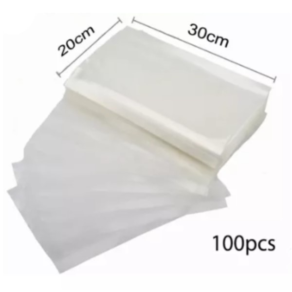 Miniatura 2 de 100 Bolsas Para Sellar Al Vacio 17x25