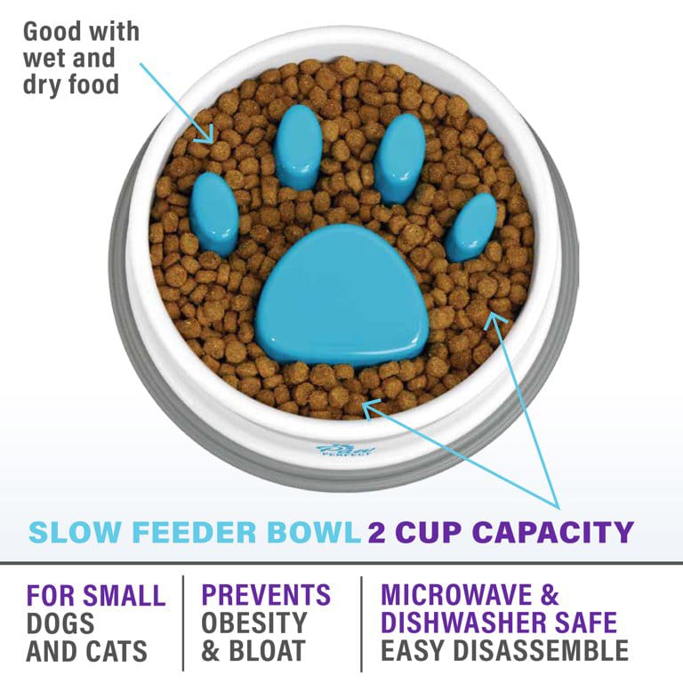 Plato antirreflujo para mascotas