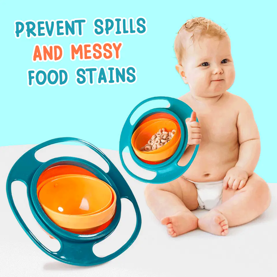bowl plato antiderrame para bebe