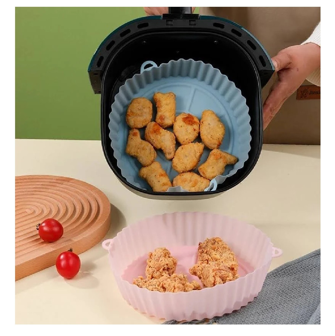 Miniatura 2 de Bandeja De Silicona Freidora De Aire